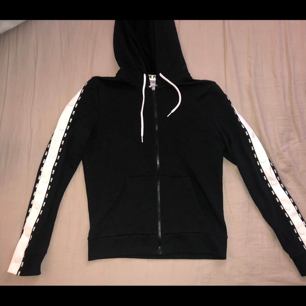 PINK zip up sweatshirt